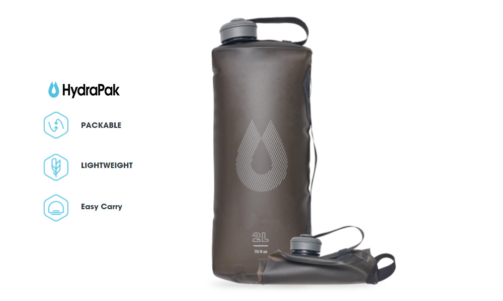 Seeker 2L Collapsible Water Storage Grey