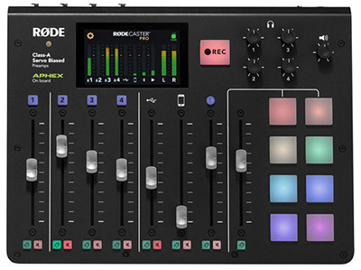 RODECaster Pro Integrated Podcast Production 