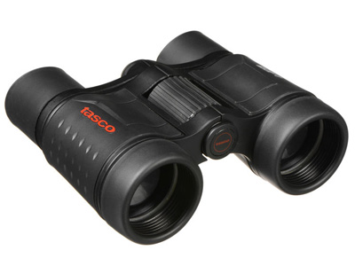 Tasco 4x30 Roof Prism Binoculars BLACK