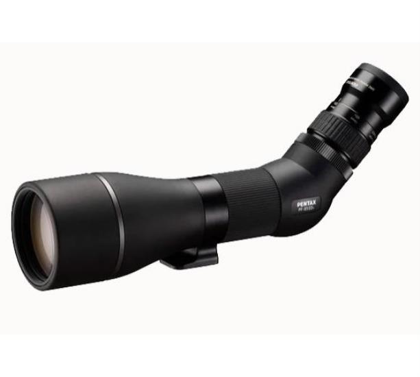 PF-85EDA Spotting Scope Angled with Eyepiece