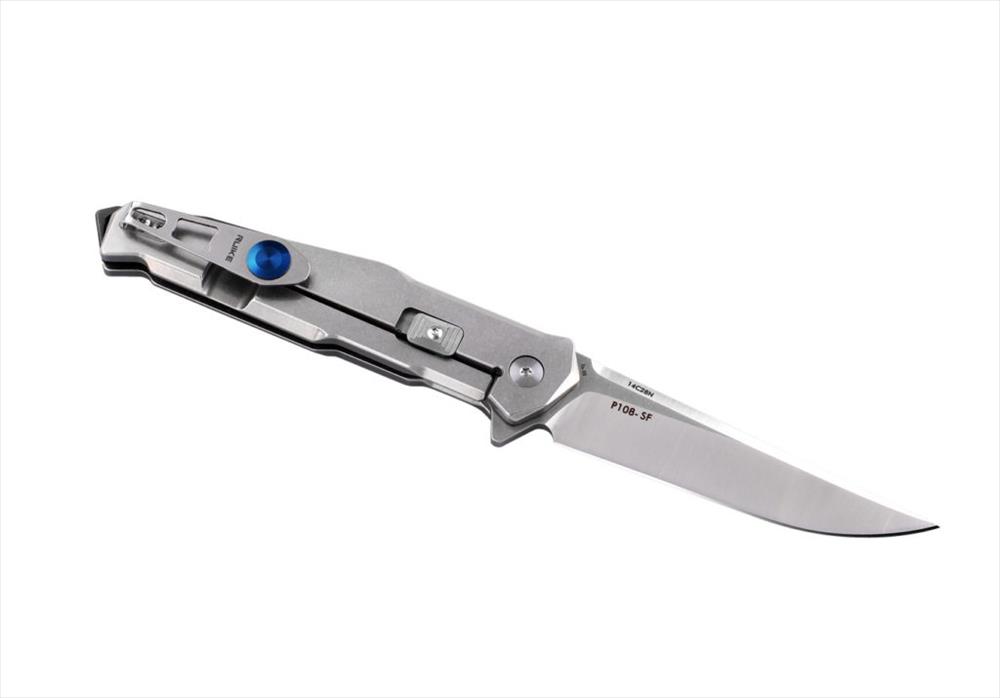 P108-SF Stainless Steel Folding Knife Silver
