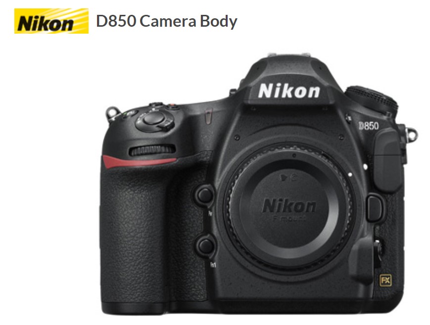 Nikon D850 + Nikon Genuine MB-D18 Grip. Nikon Canada Authorized