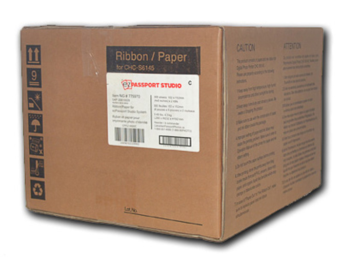 Paper & Ribbon for EZPassportStudio