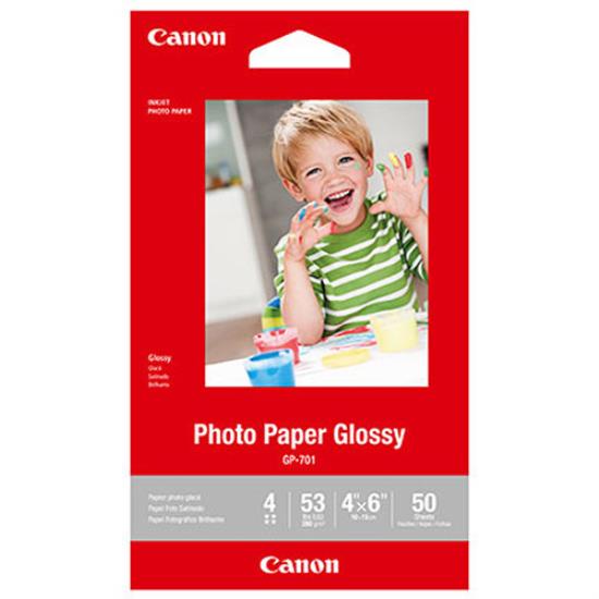GP-701 4x6 GLossy 50 Sheets