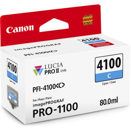 PFI-4100 Cyan Pigment Ink Tank (80mL)