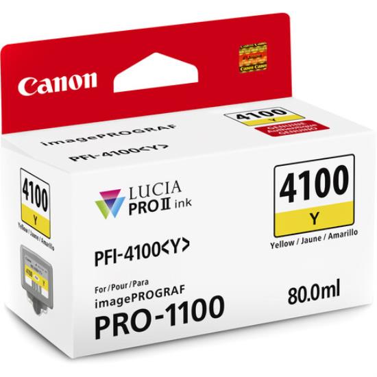 PFI-4100 Yellow Pigment Ink Tank (80mL)