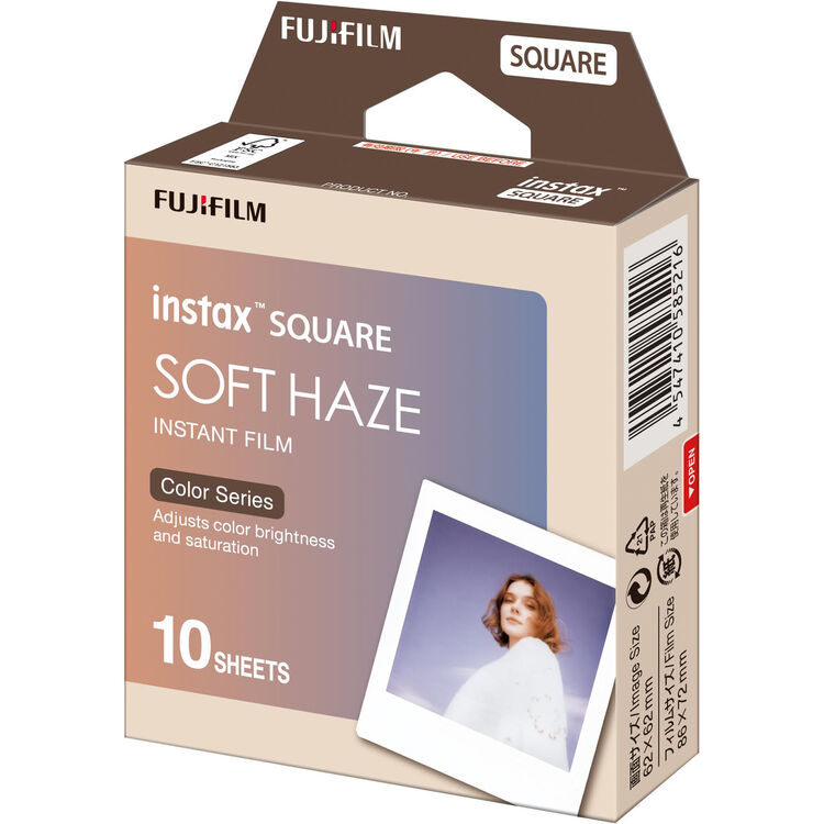 instax SQUARE Soft Haze Instant Film (10 Exposures)