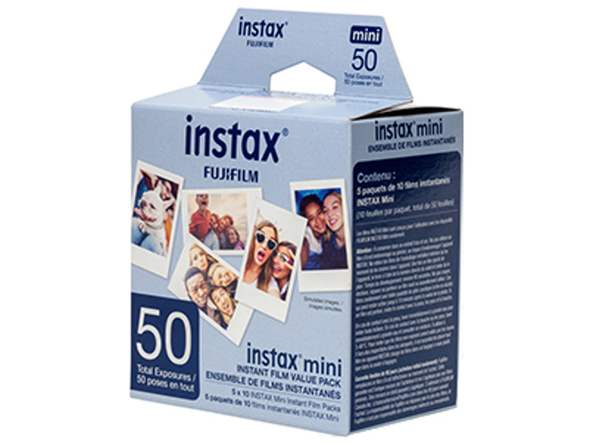 Instax Mini Film 5 Pack (50 Exposures) 