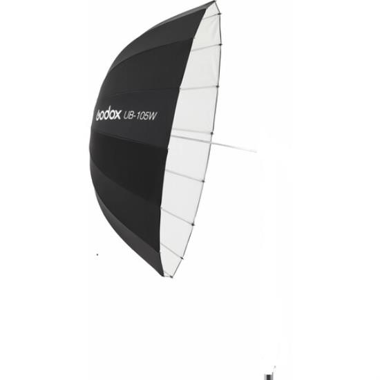 Parabolic Umbrella White 41 inch