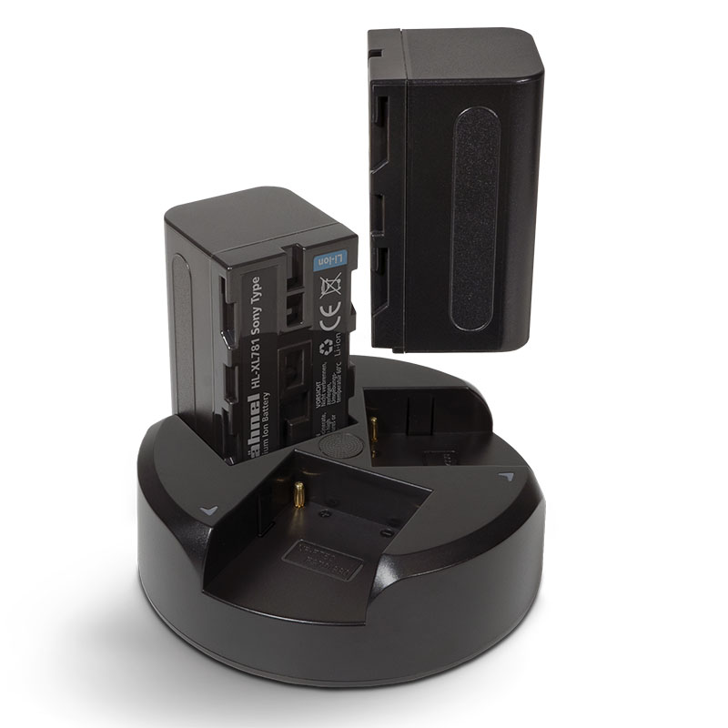 Trio Charger Kit  for Sony L-Series Batteries