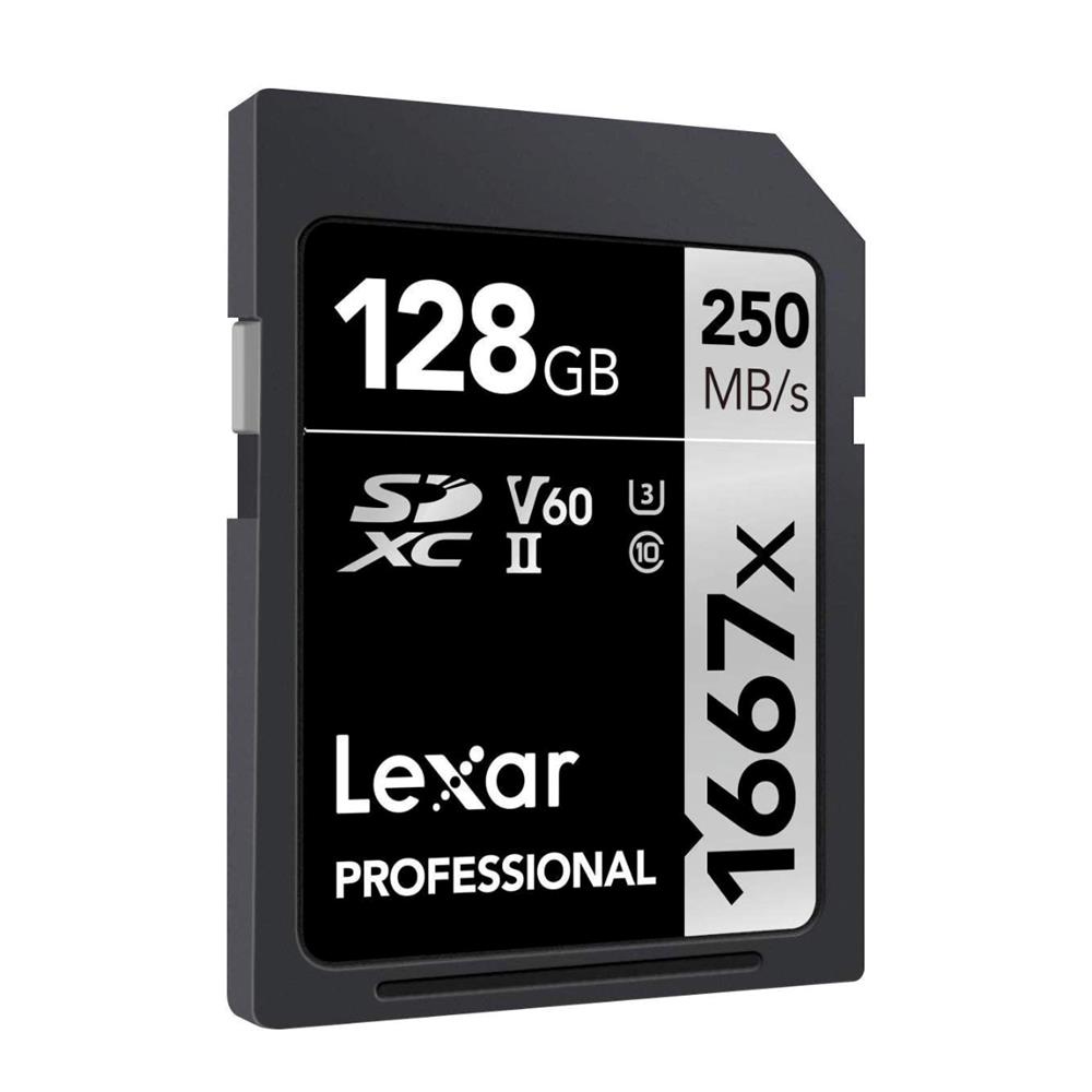 128GB 1667X Professional SDXC Card