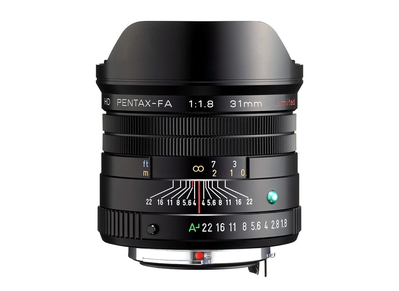 31mm f1.8 HD FA Limited Black