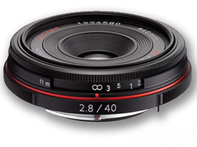 40mm f2.8 HD DA Lens Black #