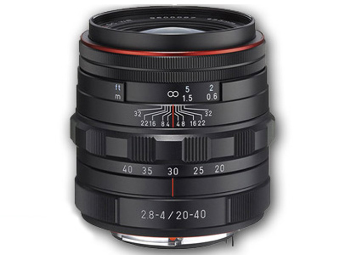 20-40mm f2.8-4HD DA ED Limited DC WR Lens Black