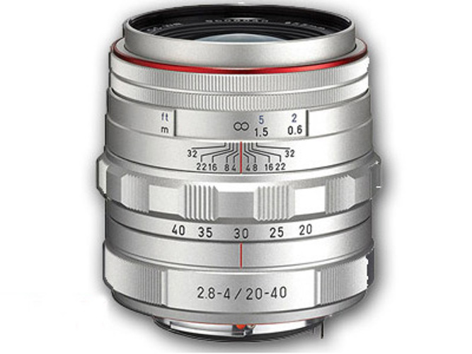 20-40mm f2.8-4 ED Limited HD DA DC WR Lens Silver