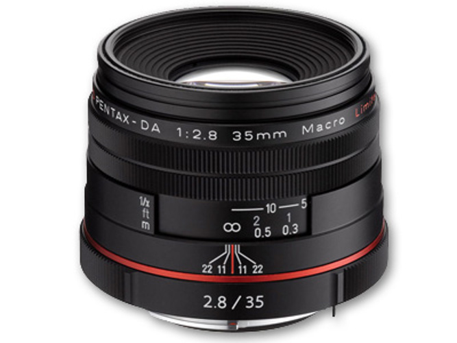 35mm f2.8 HD DA Lens Black