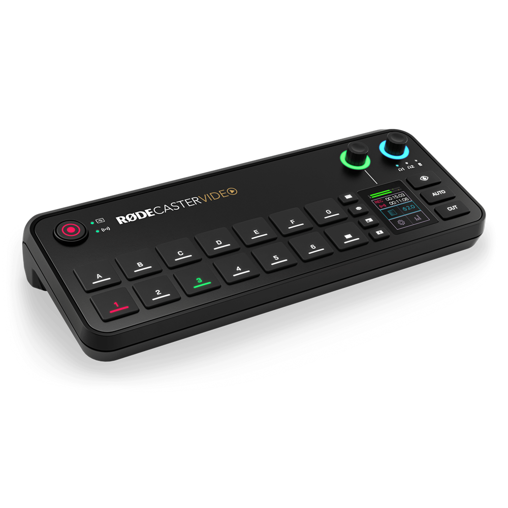 R0DECaster Video Video and Audio Production Console