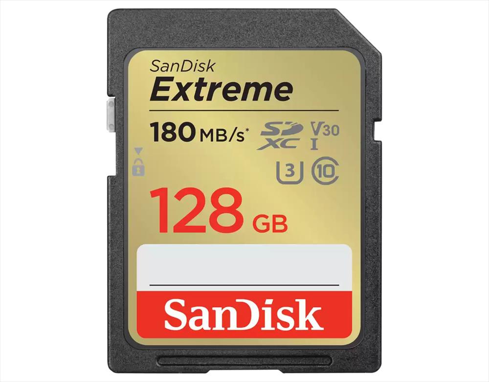 128GB Extreme SD UHS-I Card