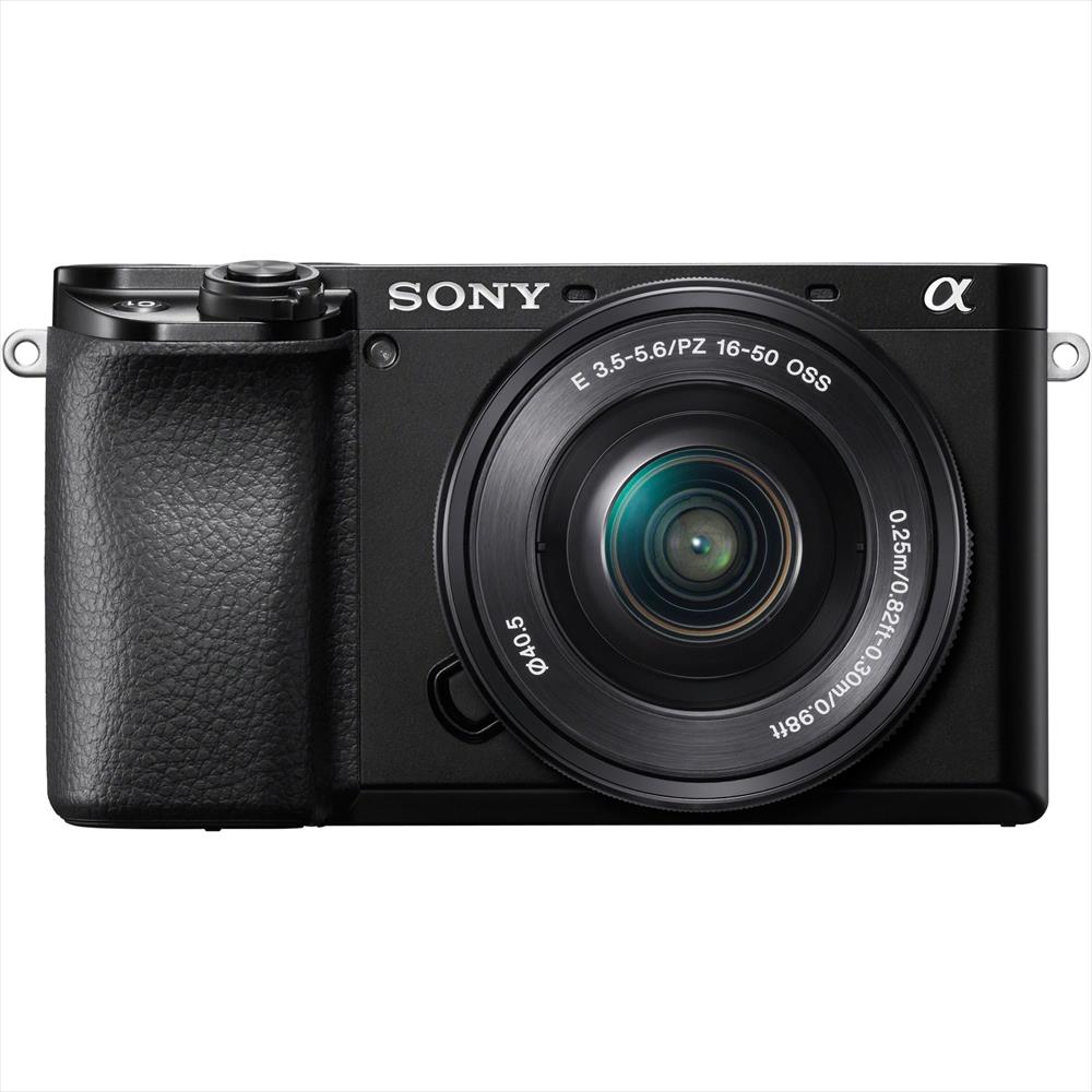 a6100 Camera with E PZ 16-50mm OSS II Lens - Black 