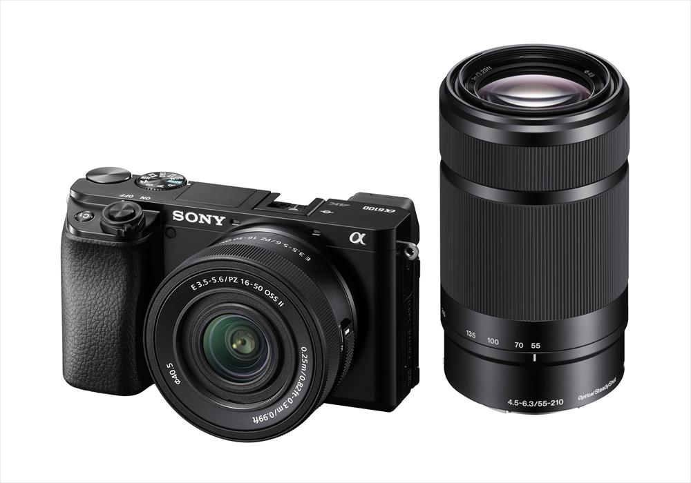 a6100 Camera with E PZ 16-50mm OSS II - 55-210 kit