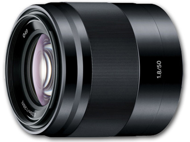 50mm f1.8 E OSS Lens Black
