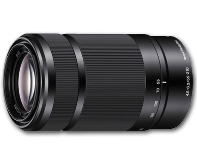 55-210mm f4.5-6.3 E OSS E-Mount Lens Black