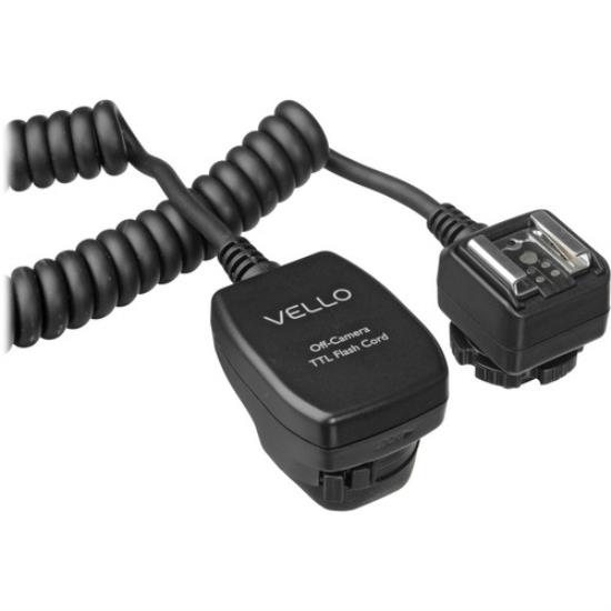 Off-Camera TTL Flash Cord for Canon Cameras 3ft