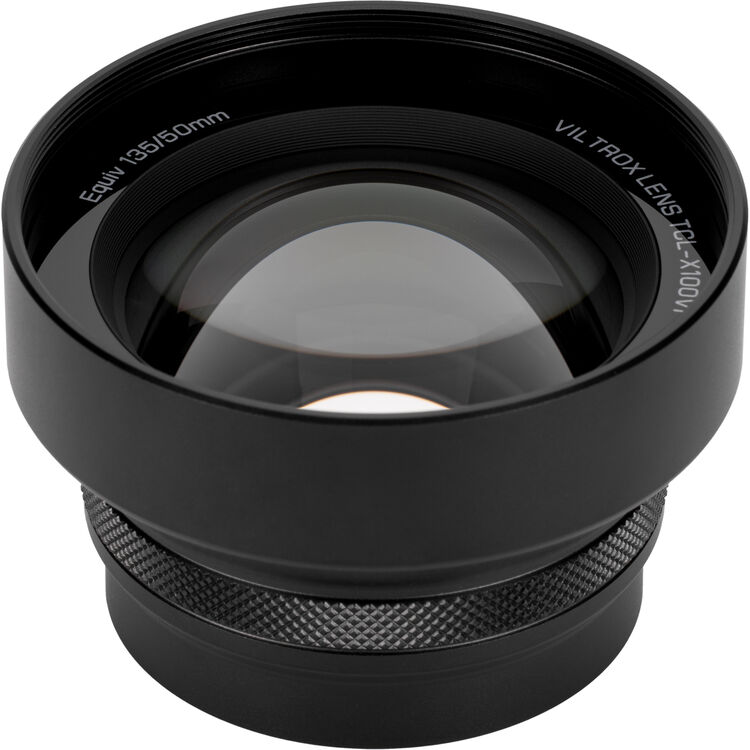 Telephoto Conversion Lens for FUJIFILM X100 Series Cameras (Black)