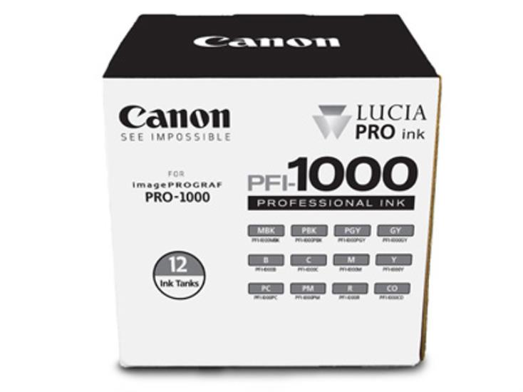 PFI-1000  Lucia Pro Set of 12 Ink Tanks 80ml