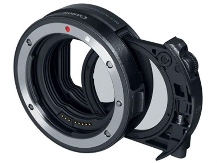 EF to RF EOS Lens Adapter  w/Drop In C Pol Filter 