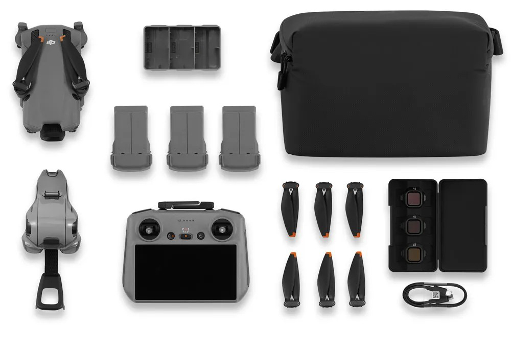 Mini 5 Pro Drone with RC2 Fly More Combo (36 minute battery)