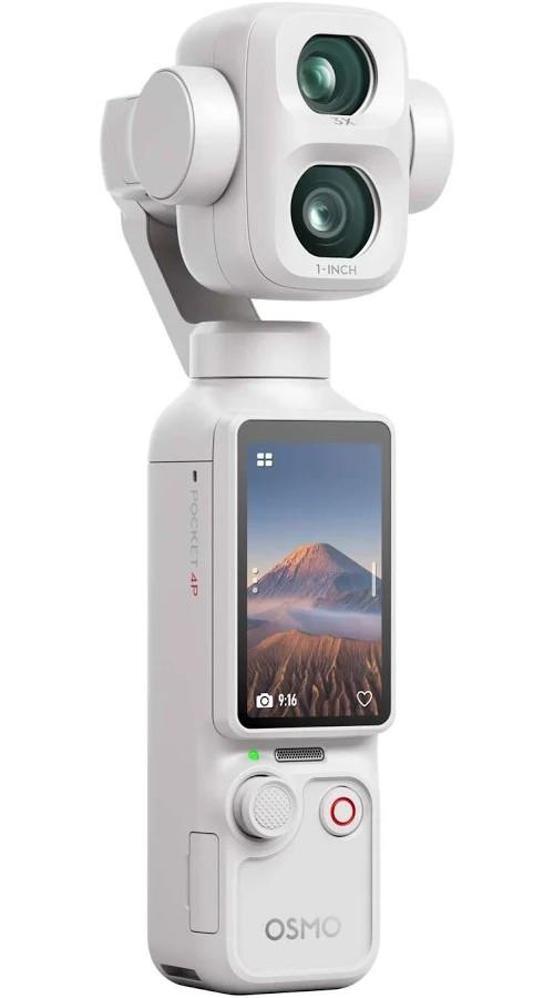 Osmo Pocket 4P Camera Vlog Combo White