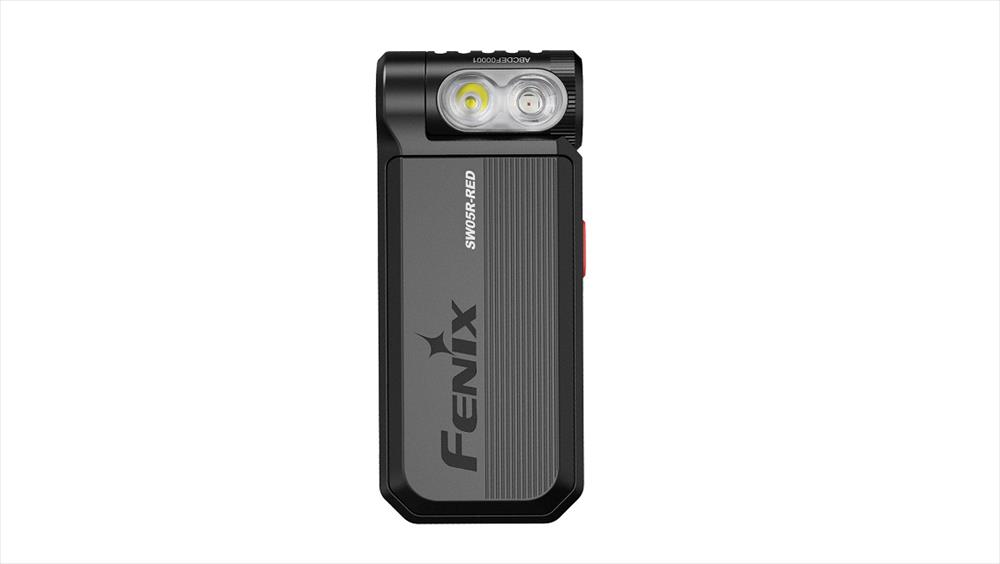 SW05R-RED Multipurpose Clip-on Light Black