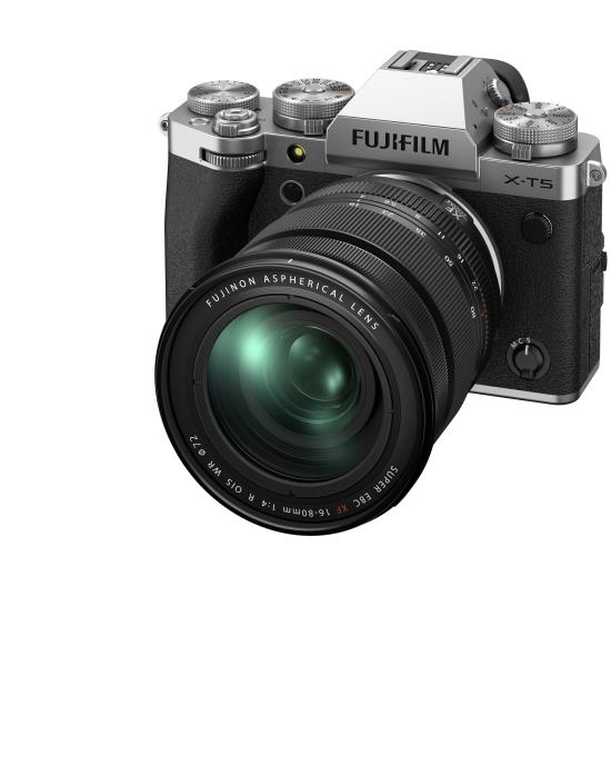 X-T5 Camera with XF16-80 Kit Silver #