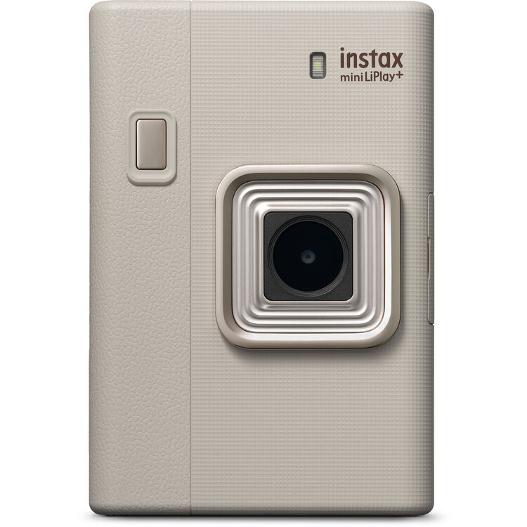 instax mini LiPlay+ Hybrid Instant Camera (Beige)
