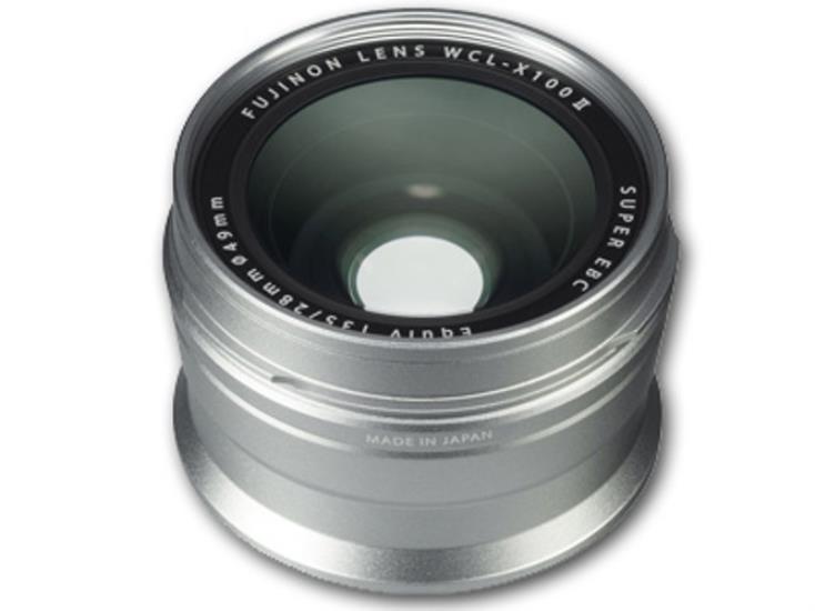 WCL-X100 II Wide Conversion Lens Silver OPEN BOX