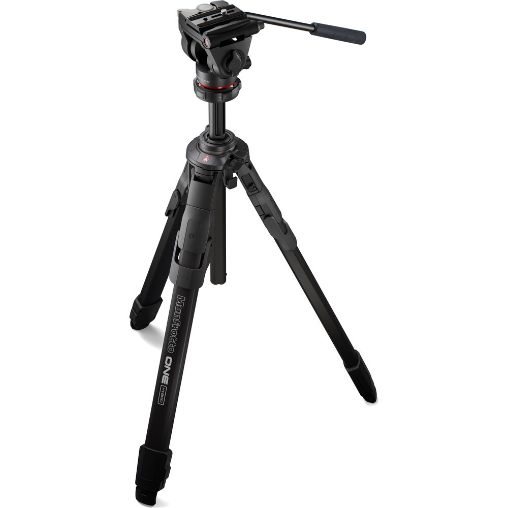 Manfrotto ONE Hybrid Auminum Tripod with 500X Fluid Head