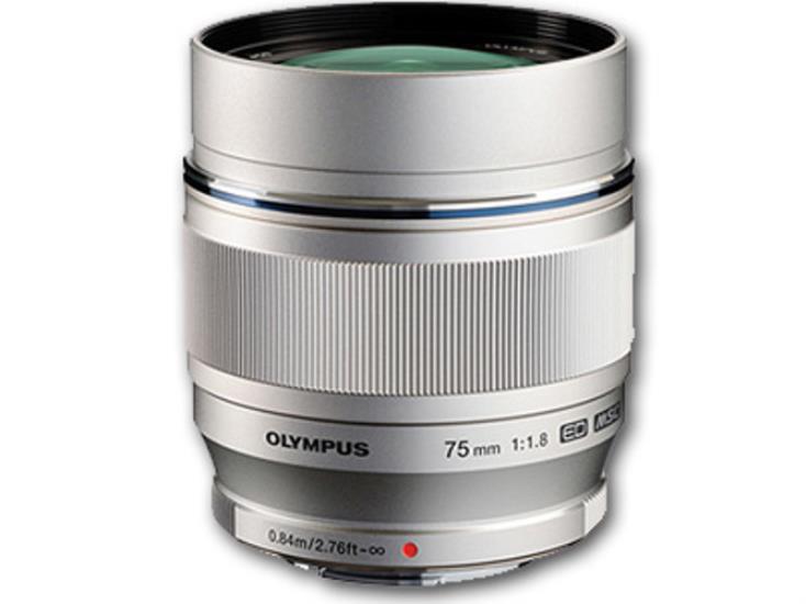75mm f1.8 M.Zuiko Digital Lens Silver