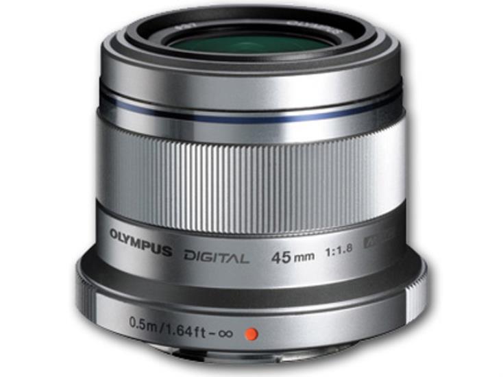 45mm f1.8 M.Zuiko Digital Lens Silver