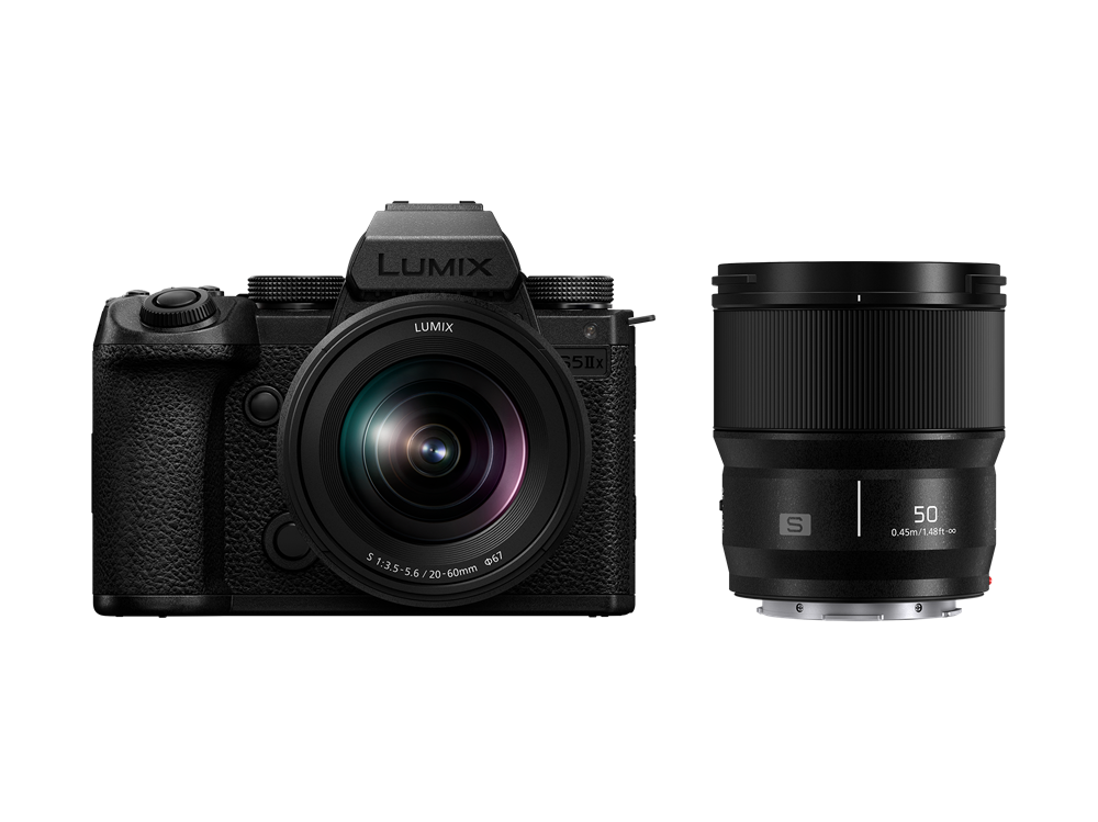 DC-S5IIx  Dual Lens Kit  SS50 and SR2060