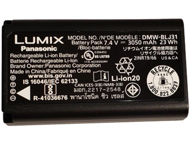 DMWBLJ31 Battery Pack for S1/S1R Cameras