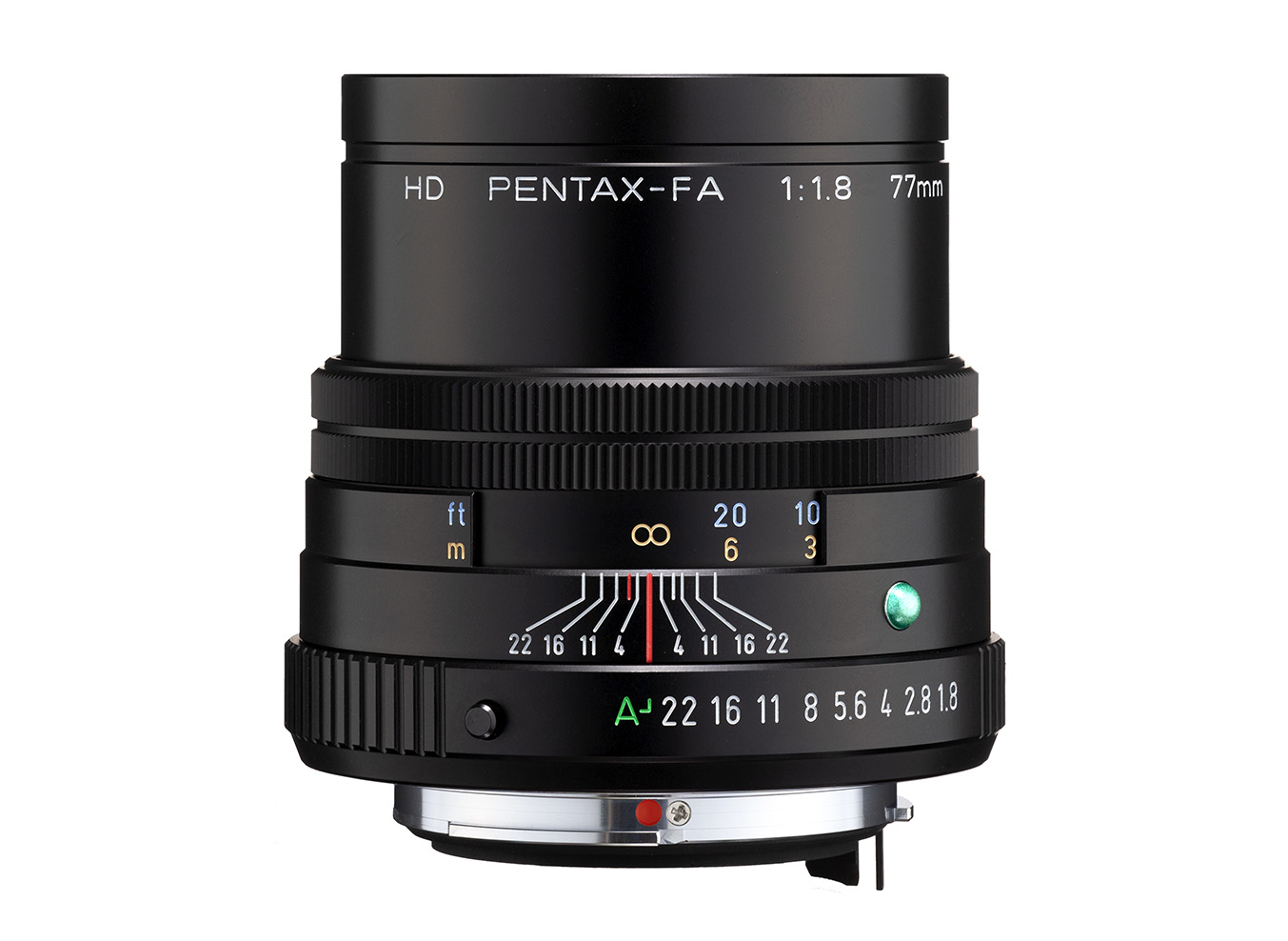 77mm f1.8 HD FA Limited Black