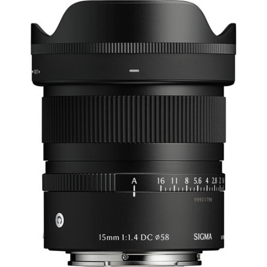 15mm f/1.4 DC Contemporary Lens (Sony E) OPEN BOX