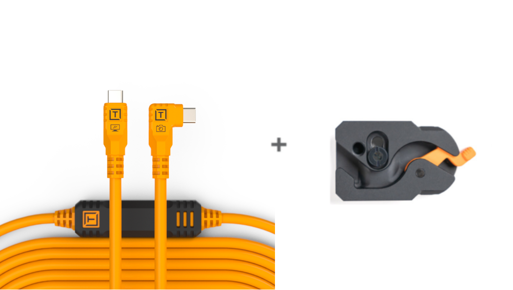 LeverLock & Cable Kit USB-C to USB-C 31' (9.4m) Right to Right