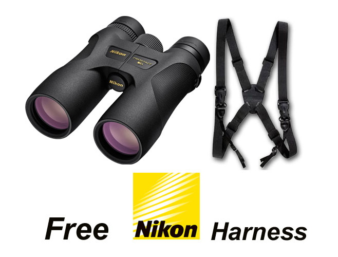 Nikon bundle 10x30 Prostaff 7s Binoculars + Nikon Binocular Harness
