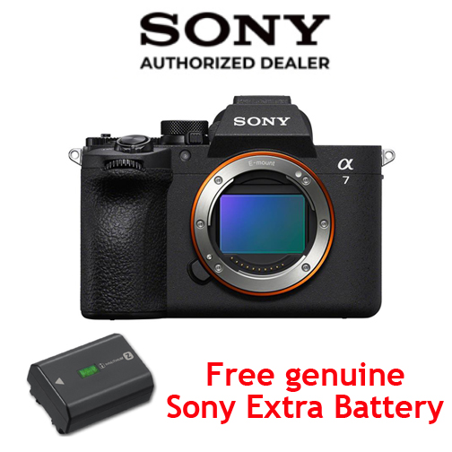 Sony Alpha a7V Body BONUS Extra NP-FZ100 Battery. SONY Canada Authorized