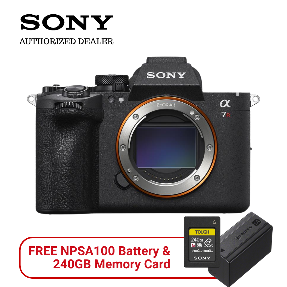 Sony Alpha a7R VI Camera + Sony 240GB Card + Bonus NPSA100 Battery. SONY Canda Authorized