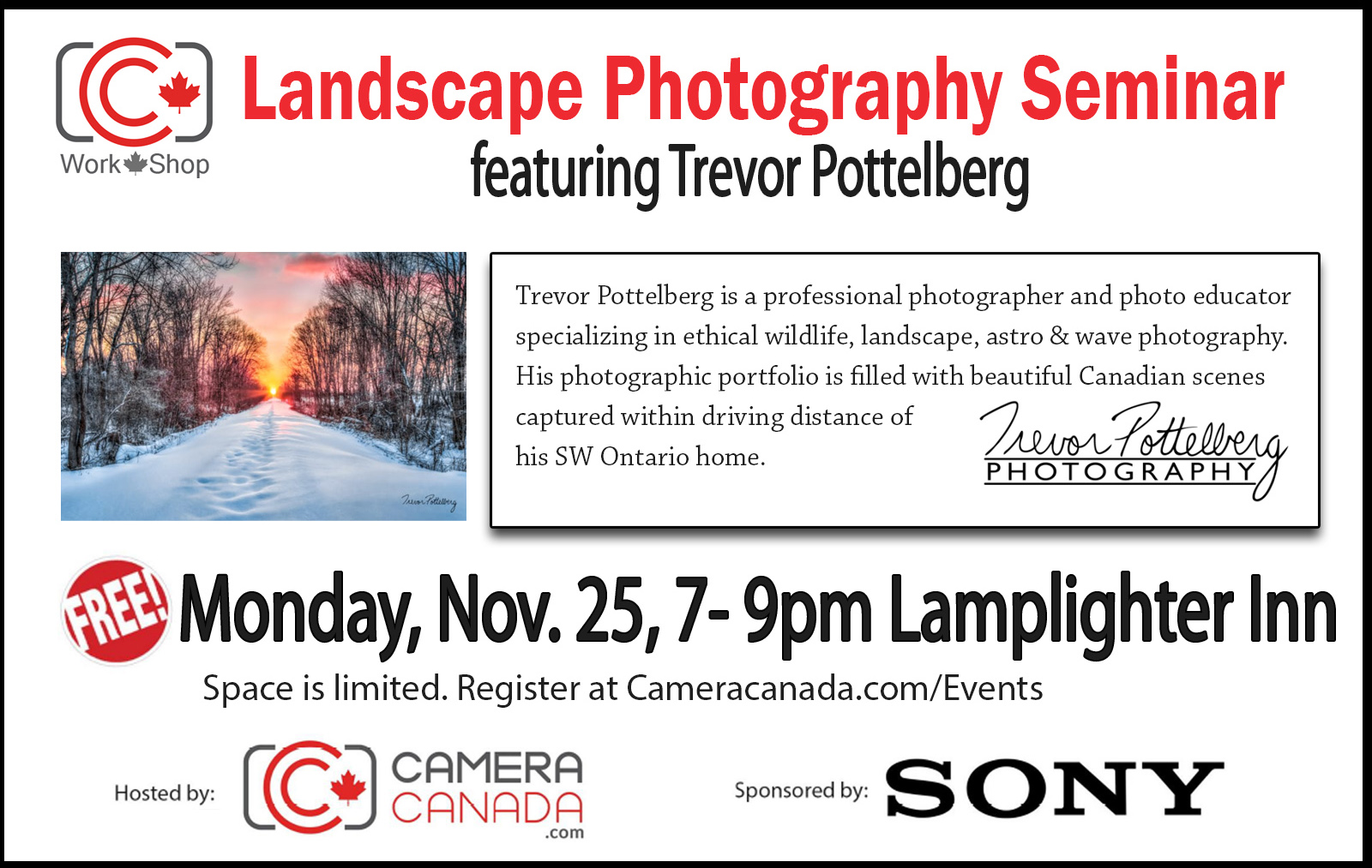 Landscape Seminar Flier