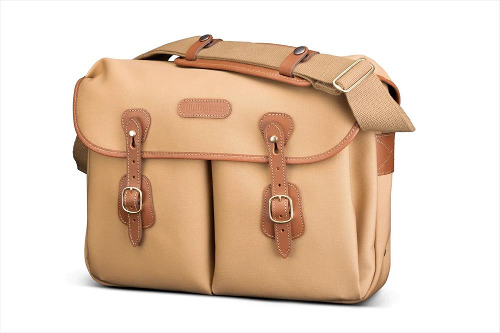 Icon Messenger Bag Khaki Canvas_Tan Leather 