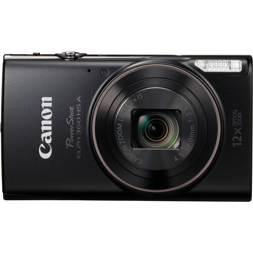 PowerShot ELPH 360 HS A Digital Camera Black